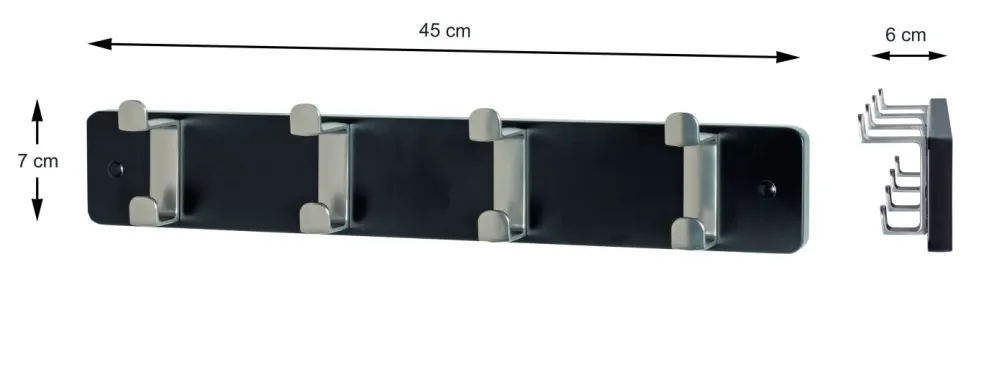 Patère murale FREDDY 4