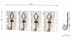 Patère murale RIOCHACHA-Haku Clearance