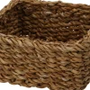 Petit panier carré en jonc de mer EH-Koopman Clearance