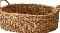 Petit panier ovale en jonc de mer EH-Koopman Clearance