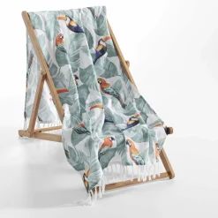 Plaid à franges perroquet OUTDOOR-U10 Discount