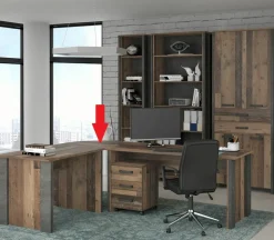 Plateau raccord pour bureau d'angle CLIF-Forte New