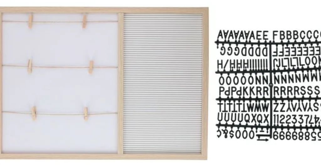 Pêle-mêle avec lettres et chiffres ARTICASA-Edco Outlet