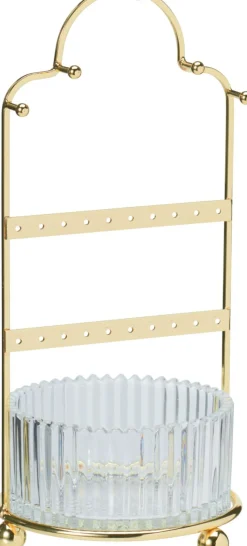 Porte-bijoux avec pot en verre GOLD-Koopman Best