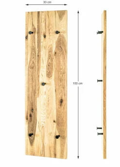 Portemanteau mural TORINO 12-Haku