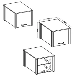 Rehausse de meuble pour l'équipement SICILIA-Inter Link