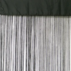 Rideau à fils ton noir LOLOBY