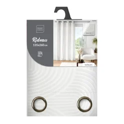 Rideau à œillets EVA