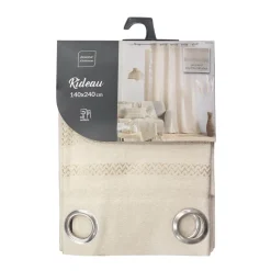 Rideau à oeillets DORELINE