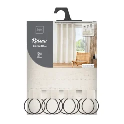 Rideau à oeillets PAULINE