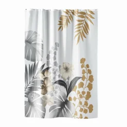 Rideau de douche avec anneaux KELLY-U10 Outlet