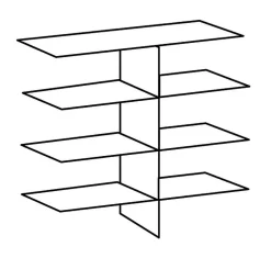 Répartition intérieure armoire lingère 761