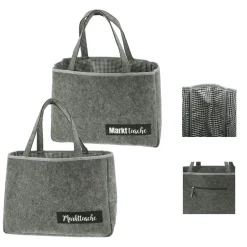 Sac shopper avec inscription FILZ