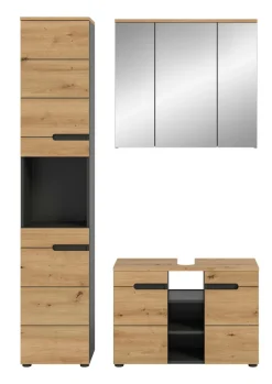 Salle de bains combinée 3 éléments GOBA