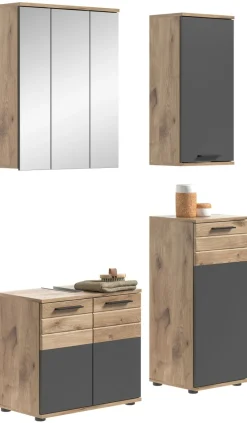 Salle de bains combinée 4 éléments AGARO