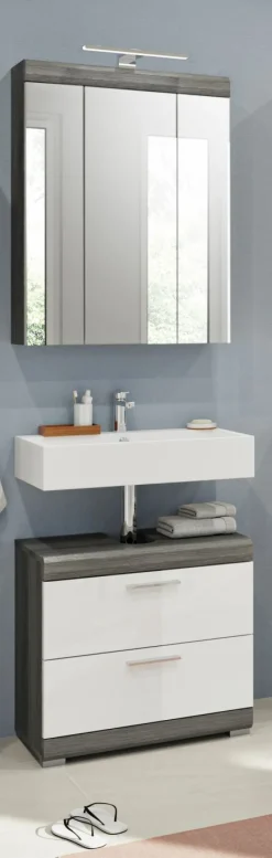 Salle de bains combinée 3 éléments SEWULA-Xonox Sale