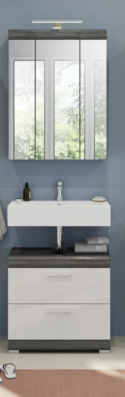 Salle de bains combinée 3 éléments SEWULA-Xonox Sale