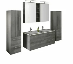 Salle de bains combinée 4 éléments 395141-Salesfever Hot