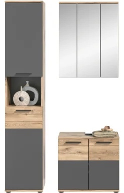 Salle de bains combinée 3 éléments AGARO-Xonox Sale