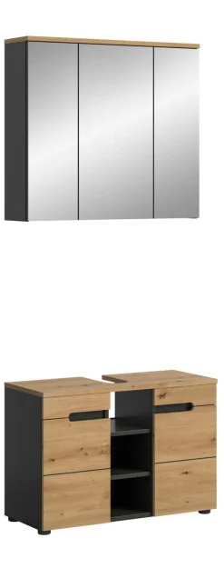 Salle de bains combinée 2 éléments GOBA-Xonox Outlet