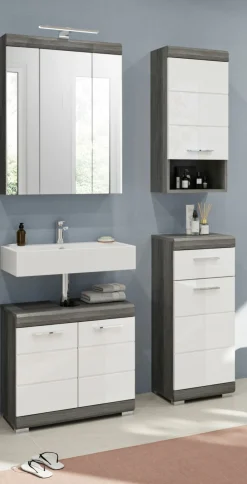 Salle de bains combinée 4 éléments SEWULA-Xonox Clearance