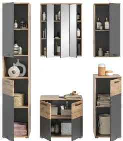 Salle de bains combinée 5 éléments AGARO