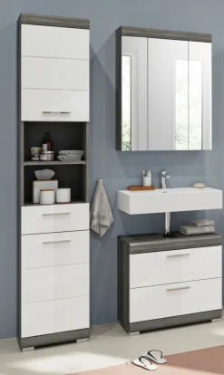 Salle de bains combinée 3 éléments SEWULA