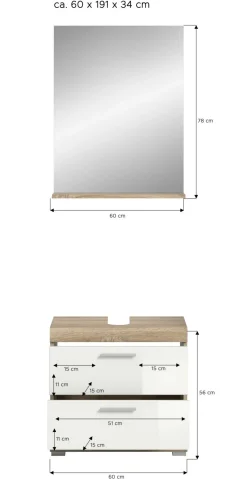 Salle de bains combinée GIMBI-Xonox Hot