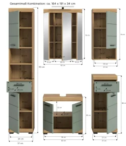 Salle de bains combinée SEWULA