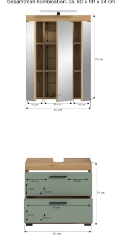 Salle de bains combinée SEWULA-Xonox