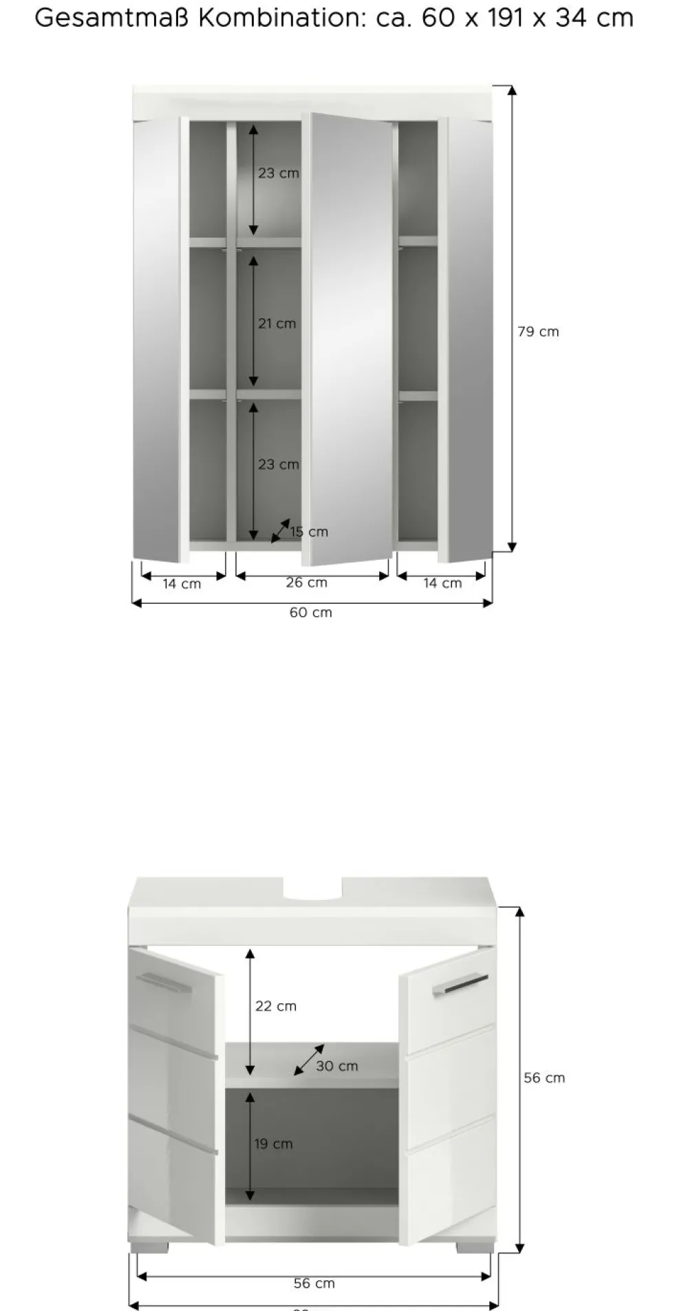 Salle de bains combinée SEWULA