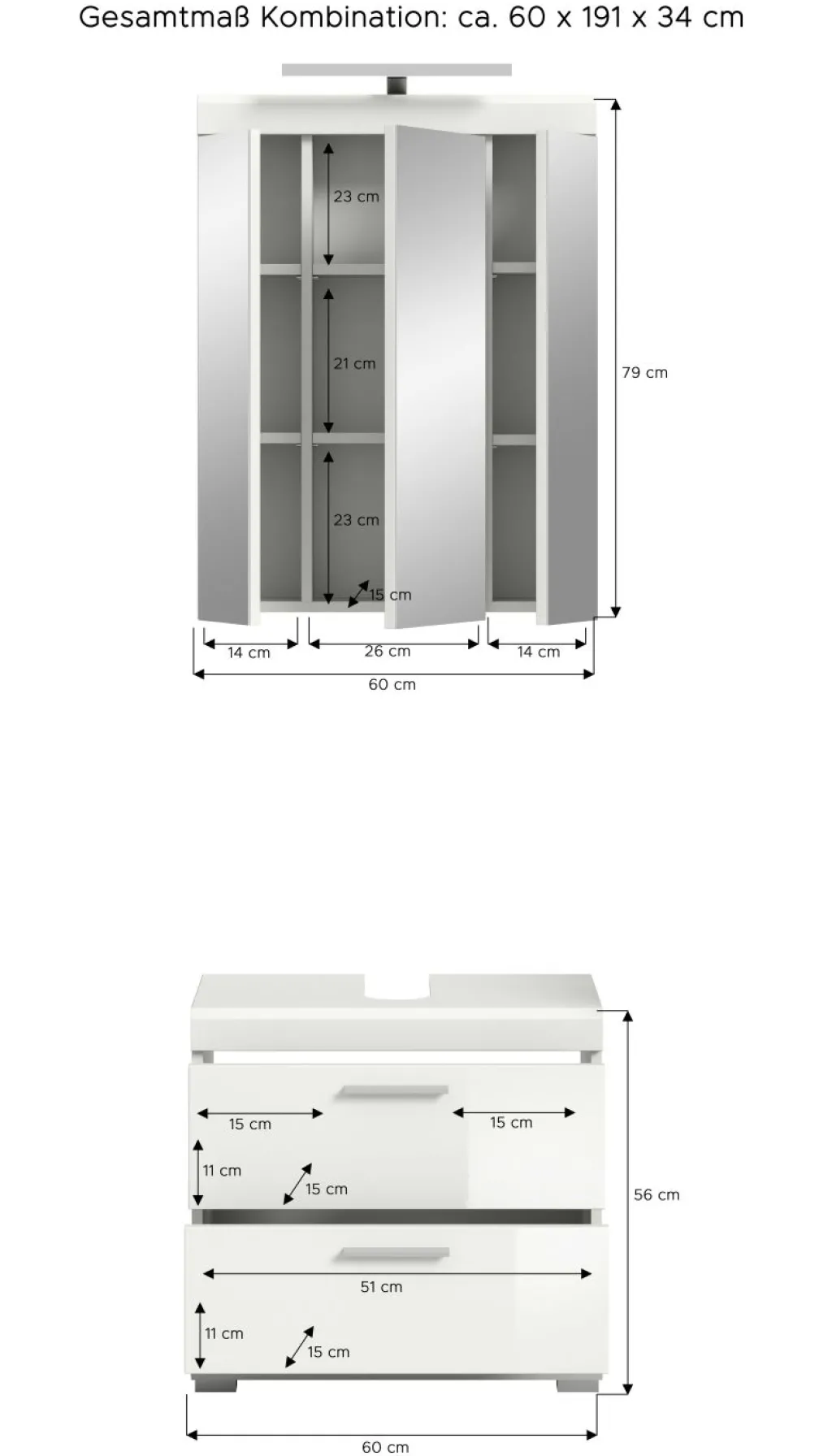 Salle de bains combinée SEWULA-Xonox Outlet