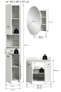Salle de bains combinée ZIWAY-Xonox Online