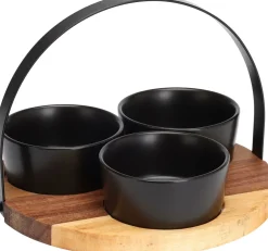 Service apéritif rond 4 pièces EH