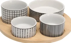 Service apéritif rond 5 pièces EH-Koopman New