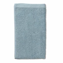 Serviette invité bleu givré LADESSA