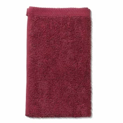 Serviette invité rouge framboise LADESSA