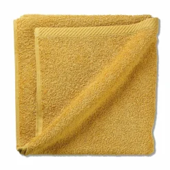 Serviette éponge jaune curry LADESSA-Kela Sale