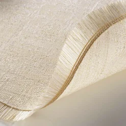 Set de table rond avec fils dorés JOALIE-U10 Hot