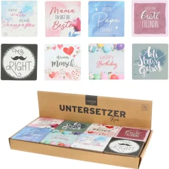 Sous-verre avec inscription KORK-Cepewa Online