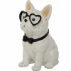 Statuette chien à lunettes DIDIER