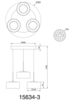 Suspension FOGSY-Globo Leuchten Hot