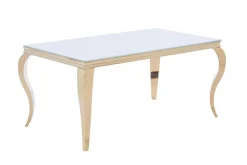 Table à dîner CT53G-W-Euro Tische Best