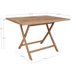 Table de jardin OVIEDO-House Nordic Discount