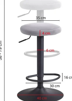Tabouret de bar KAMPHAENG PHET-Skyport Sale