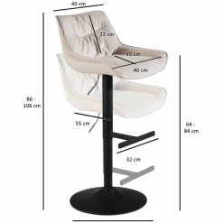 Tabouret de bar WOHNLING-Skyport Clearance