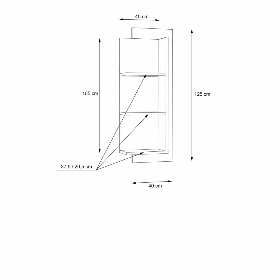 Étagère murale FREETOWN