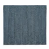 Tapis de bain bleu fumé MEGAN