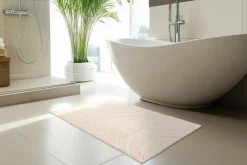 Tapis de bain ondulé LINA