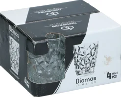 Trinkgläser 4er Set DIAMAS